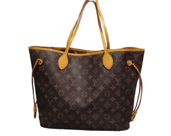 Louis Vuitton Neverfull MM Monogram Tote Shoulder Bag