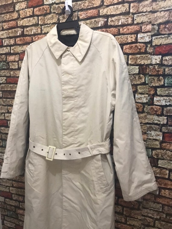 armani collezioni trench coat