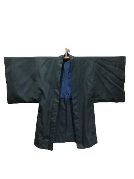 MEGA SALE !! Vintage 70s Men Haori Kimono Japanes… - image 1