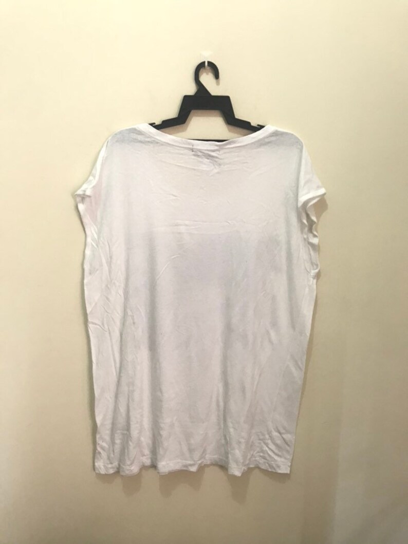 MEGA SALE ! Cabane De Zucca x Adrien Genty Sleeveless Tshirt Pop Art Design Rare Design Nice Print Designer Brand