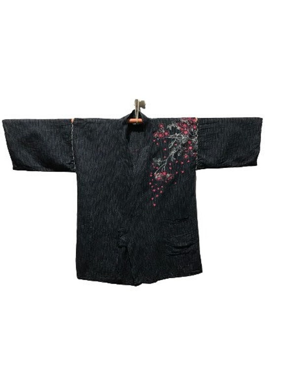 MEGA SALE !! Vintage 70s Jinbei Kimono Japanese T… - image 2