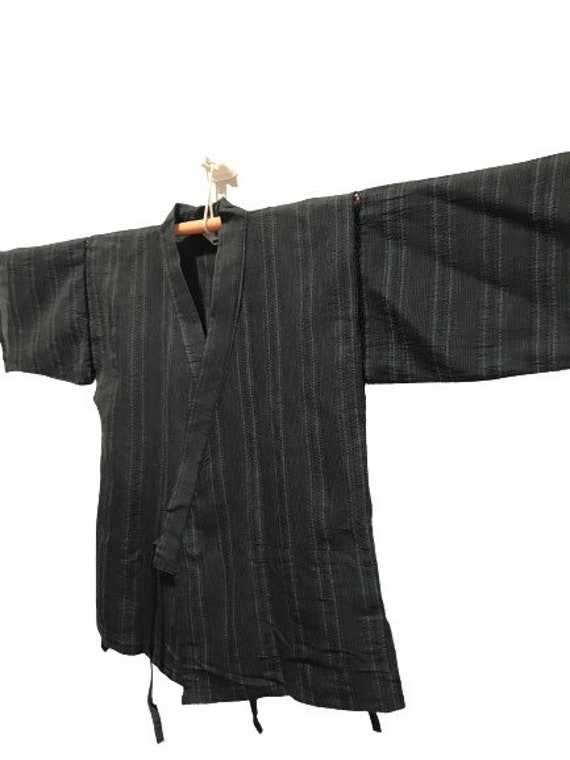 MEGA SALE !! Vintage 70s Jinbei Kimono Japanese T… - image 3