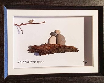Just The Two of Us - Pebble Art