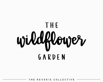 Premade Logo Design, Custom Logo Design, Calligraphy Logo, Hand Drawn Logo, Cursive Logo, Minimal Logo, Simple Logo, Loopy Font Logo