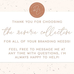 Watercolor Woman Silhouette Logo, Premade Feminine Branding Design, Boho Nature Forest Boutique Photography Salon Marketing Kit image 6