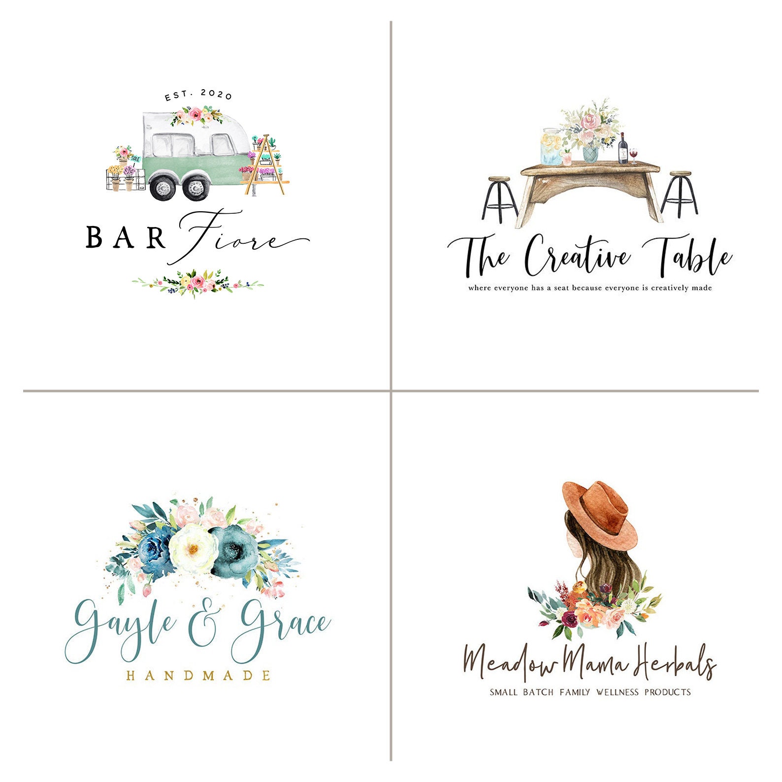 Custom Logo Design Graphic Design Logo Design Custom - Etsy