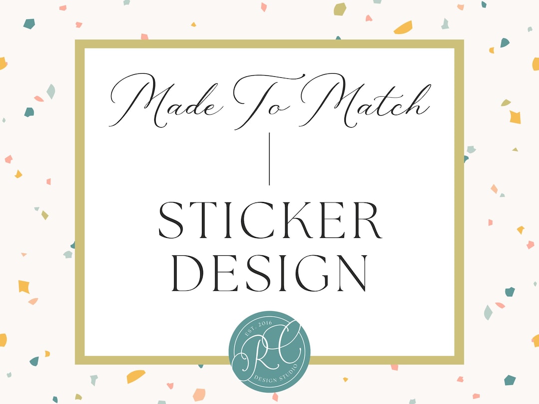 Custom Sticker Design, Logo Label Artwork, Packaging Branding, Product ...