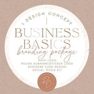 Pacote de Branding Básico de Negócios, Pacote de Branding Personalizado, Design de Logotipo Personalizado, Design de Cartão de Visita, Design de Logotipo Personalizado, Logotipo para Pequenas Empresas