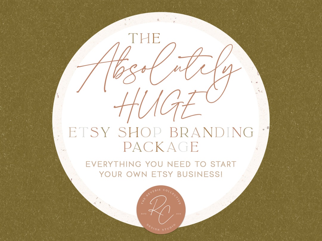 Custom Logo Design, Etsy Shop Branding, Custom Branding Package