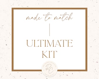 Ultimate Kit - A La Carte Option - Premade Logo Design, Custom Logo Design, Social Media, Branding, Instagram Template, Graphic Design