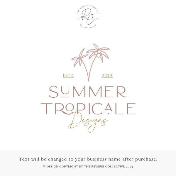 Tropical Logo - Etsy