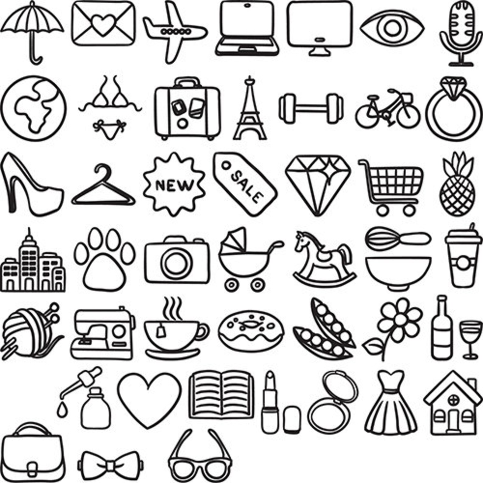 45 Pink Glitter Instagram Covers Instagram Story Highlight Etsy