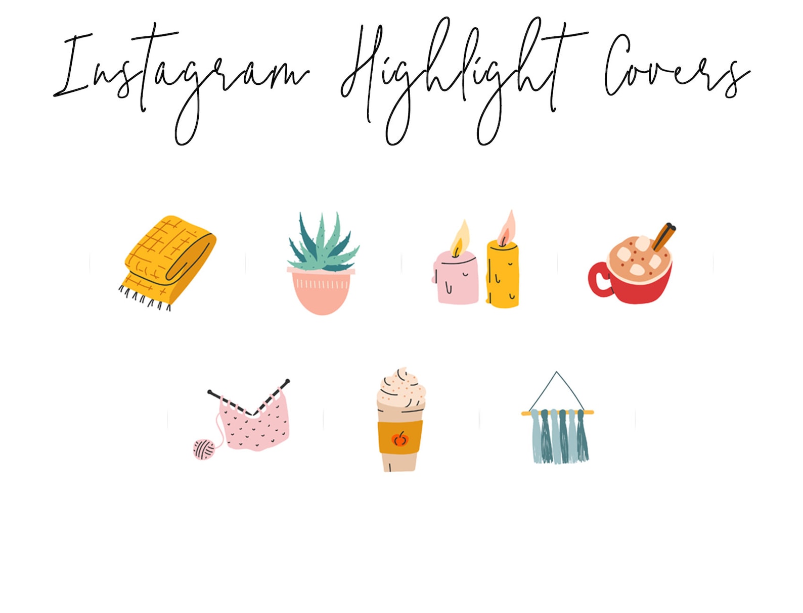 22 Lifestyle Blogger Home Decor Instagram Covers Instagram Etsy