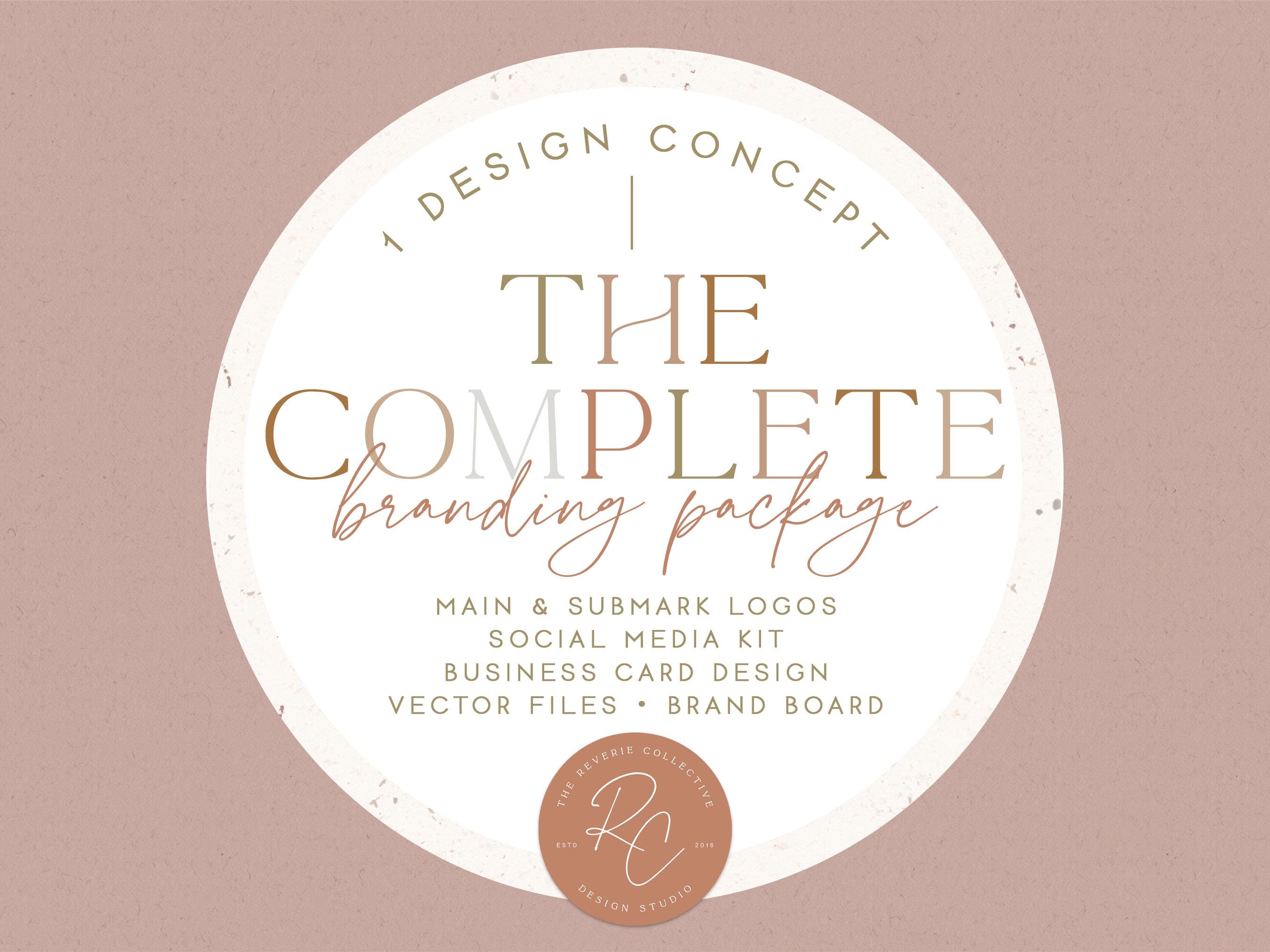 Pacote Completo de Branding, Contrate um Designer Gráfico, Design de Logotipo Personalizado, Design de Cartão de Visita, Design de Logotipo Personalizado, Logotipo para Pequenas Empresas