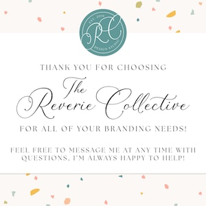 Neutral Boutique Logo Design, Beige Brushstroke Branding, Elegant Watermark, Feminine Glam Brand, Minimal Fashion Studio, Gold Script Shop image 7