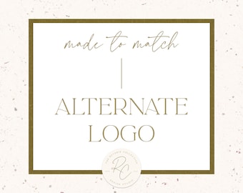 Alternate Logo Design: Made To Match Branding