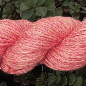 Pink and Orange Colorful Yarn, Tape Tulle Yarn, Viscose Light