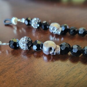 Wickedly Beautiful Skull Beaded Necklace/Lanyard for Eyeglasses or Sunglasses