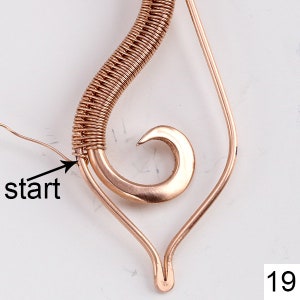 Tendril Earring Tutorial PDF file image 3