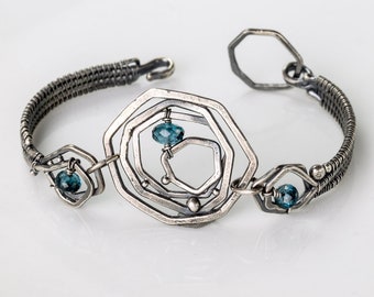 Rustieke rozetarmband PDF digitale download