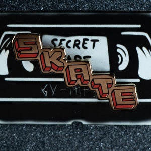 THPS3 x GV: S-K-A-T-E enamel pin