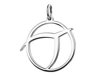 Classic IPU pendant, Sterling Silver