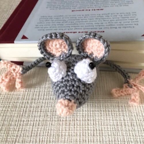 Crochet Bookmark Funny Bookmark Handmade Cute Bookmark Etsy