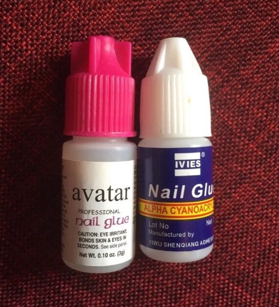 3g nail glue x1 bottle strong Etsy