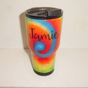 Tie Dye Yeti Etsy