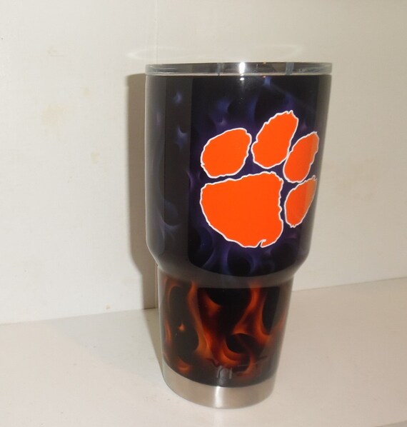 clemson yeti tumbler