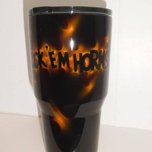 Hook'em Horns Tumbler main image 0