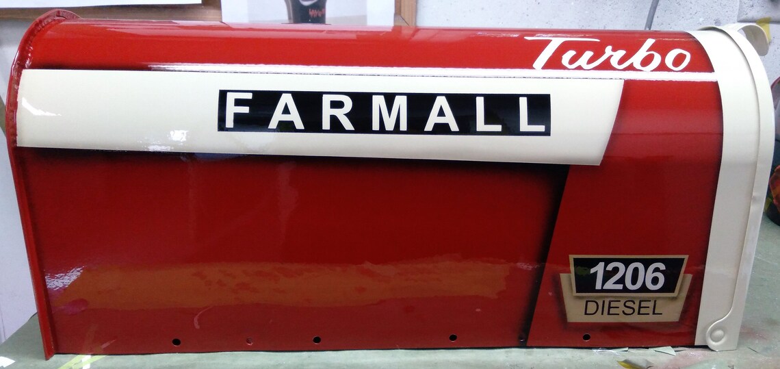 Tractor Mailbox Etsy