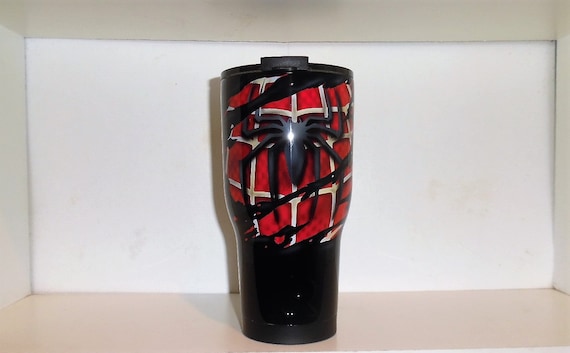 Spiderman Yeti Superhero Yeti Spiderman Gifts Etsy