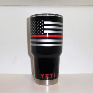 RTIC Tumbler and Sticker NEW 20 oz Stainless Flag Off Road