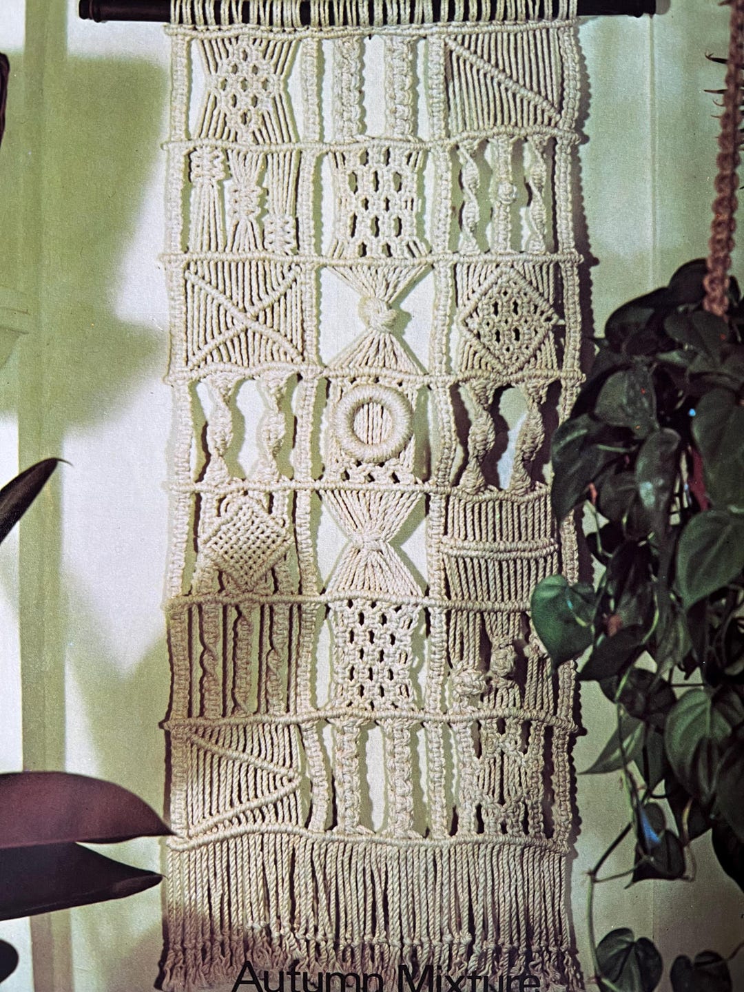 Macrame Wall Hanging PDF Pattern - Etsy