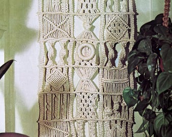 Macramé muurhangend pdf-patroon