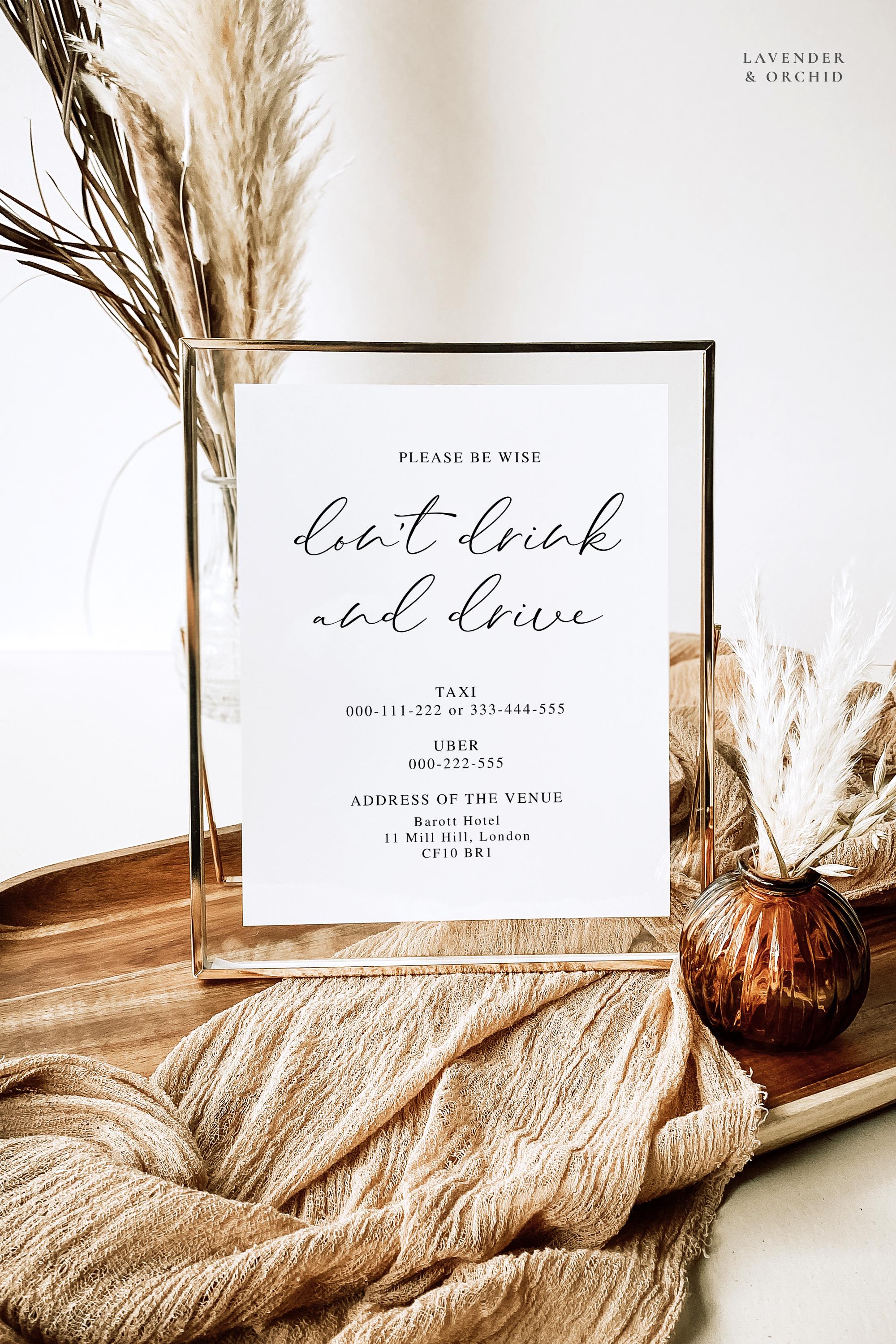 Lyft Code Sign wedding
