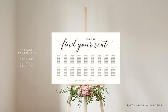 Online Seating Chart Wedding