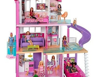 barbie doll dream house vintage