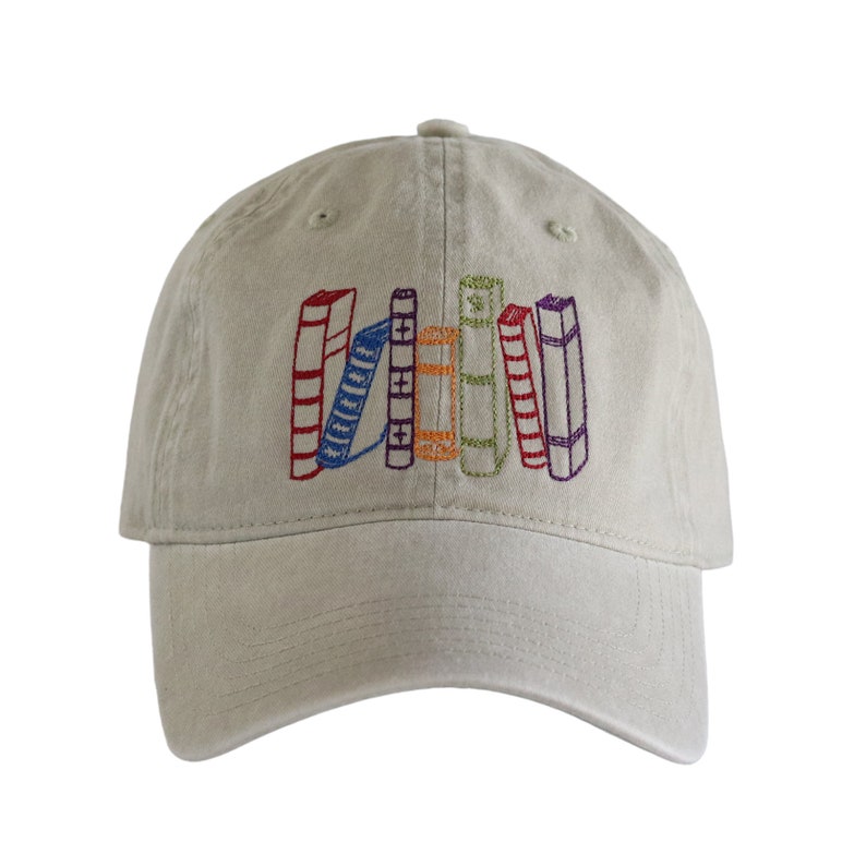 Library Book Hat, Bookish Gifts for Women, Book Lover Gift, Librarian Gifts, Bookish Merch for Her, Reading Gift image 1