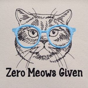 Zero Meows Given Tote Bag Cat Gifts for Cat Lovers Cat Tote Bag Cat Lover Gift for Women image 8