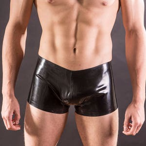Rubber Men&#39;s Sport SHORTS, 0.5mm medium weight latex