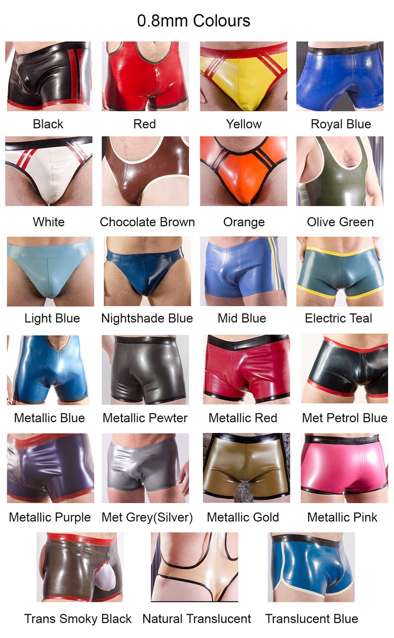 Rubber Jockstrap with Access opening at top of Pouch. heavy Etsy