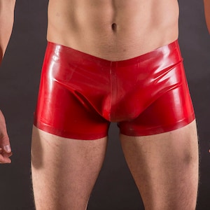 Rubber Men's Sport SHORTS, 0.5mm medium weight latex