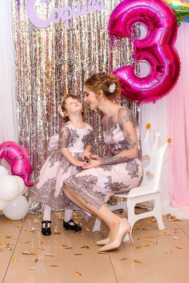 Mother Daughter Matching Dresses Formal Mommy and Me Dresses Etsy