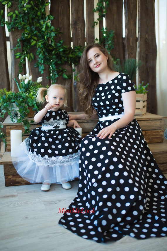 baby polka dot dress