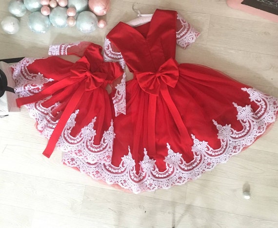 mommy and me dresses etsy