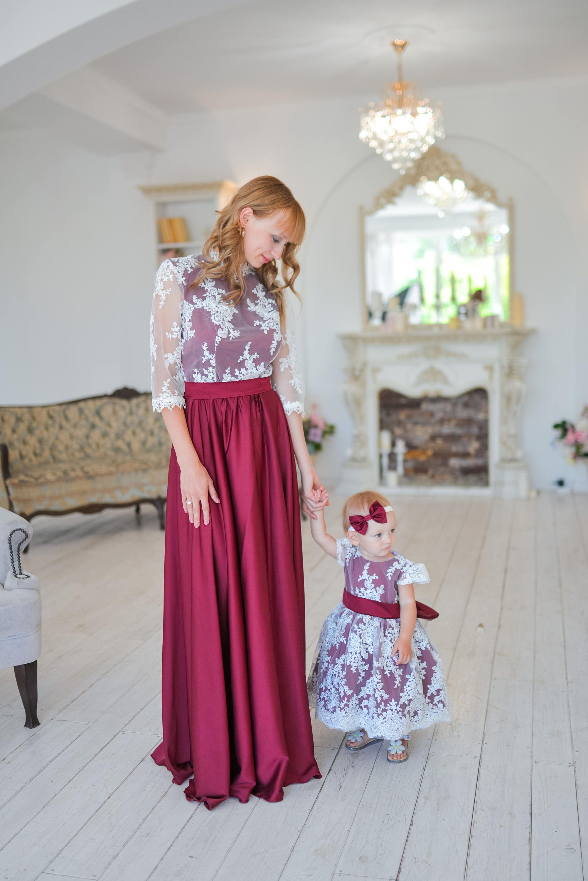 Mother Daughter Matching Dresses Mommy 