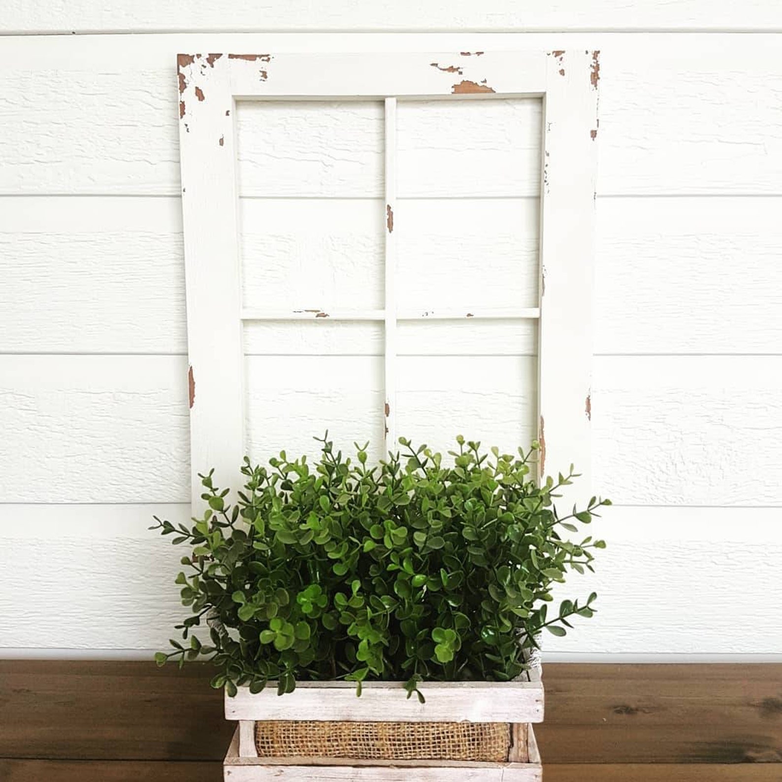 Small Painted Farmhouse Window Frame Wedding Decor Rustic - Etsy