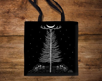 TUURU, tote bag, witch accessories, pagan gifts